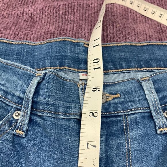 Levi Denim Shorts Sz 29 - Picture 7 of 10